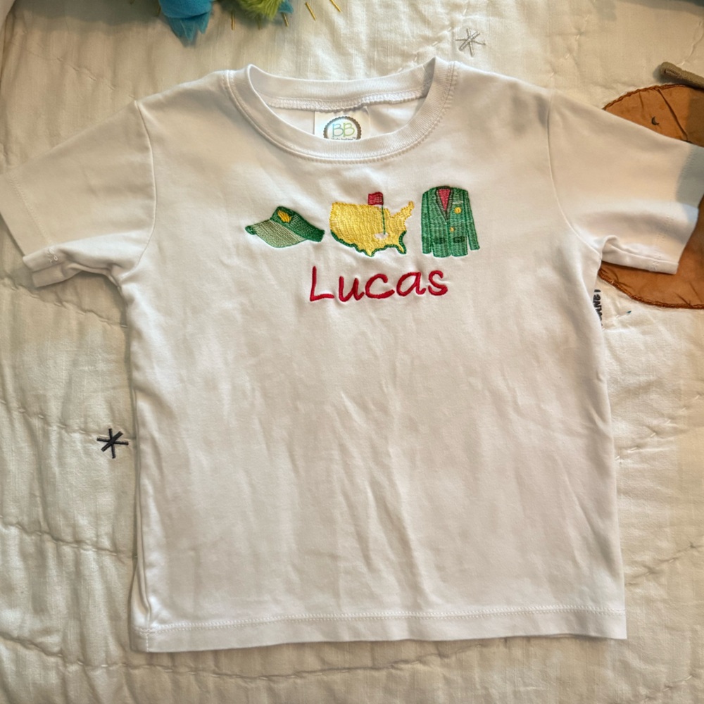 Masters Embroidered Kids T-Shirt